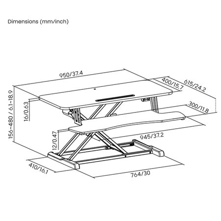 Regulowana podstawka Spacetronik SPR-137MB