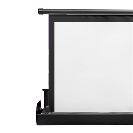 Ausrollbare Bodenprojektionswand 100" 4k 16:9