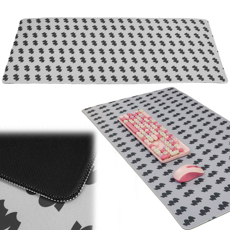 Mata podkładka na biurko szara 100x50cm SPB071