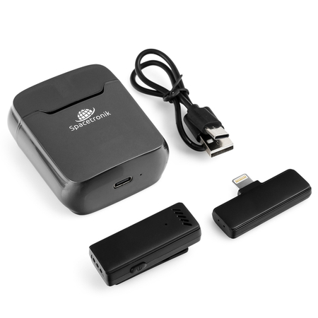 Bezprzewodowy mikrofon iPhone Lightning IOS