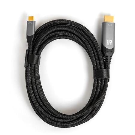 Kabel USB-C 3.1 HDMI 8K Spacetronik KCH-SPA010 1m