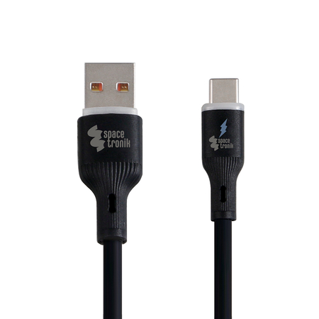 Kabel LED silikonowy USB2.0 do USB-C 0.5m