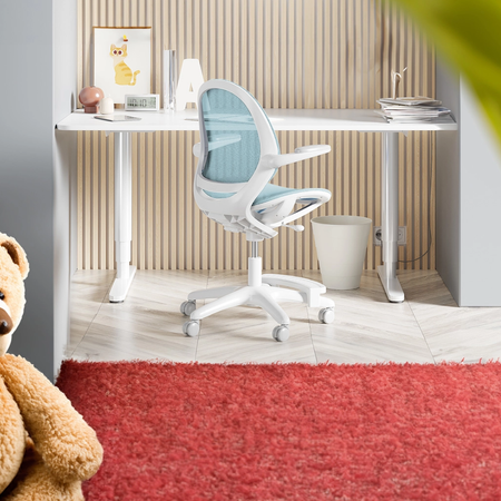 Elektrischer Schreibtisch mit Ablage Spacetronik SPE-X116AT