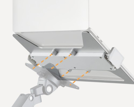 Uchwyt laptopa regulowany na otwory VESA SPB-002B