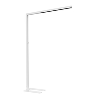 Lampa podłogowa biurowa LED GLOW D22 80W Biała