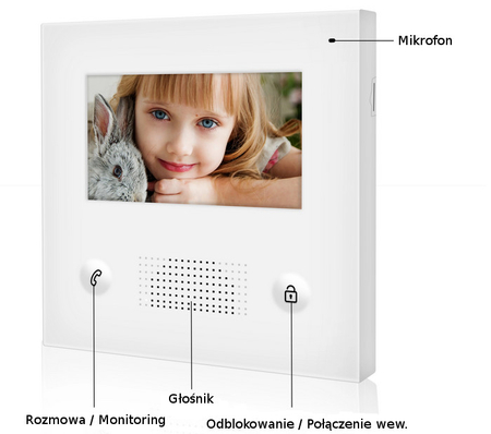 Monitor TFT 4.3" Spacetronik DiO SPD-M433W