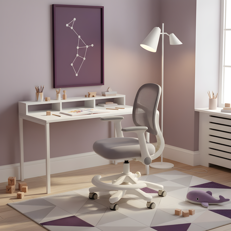 Krzesło dziecięce Spacetronik SPC-XD19A Szare