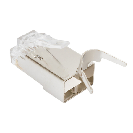 Wtyk RJ45 przelotowy kat7 S/FTP PT-RJ457SFT-15 x50