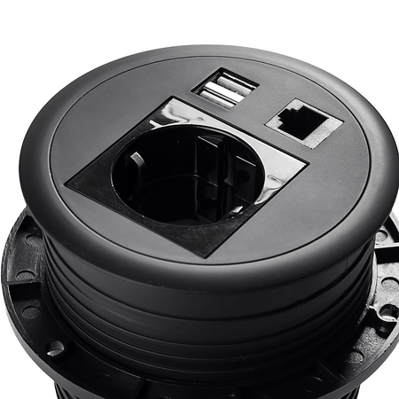 Gniazdo blatowe okrągłe Spacetronik SPS-R1D4B