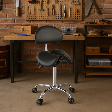 Ergonomiczny hoker regulowany SELLA czarny