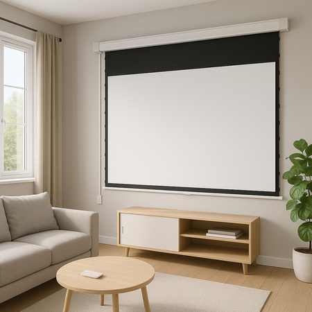 Elektr. ekran projekcyjny napinany ALR 100" 16:9