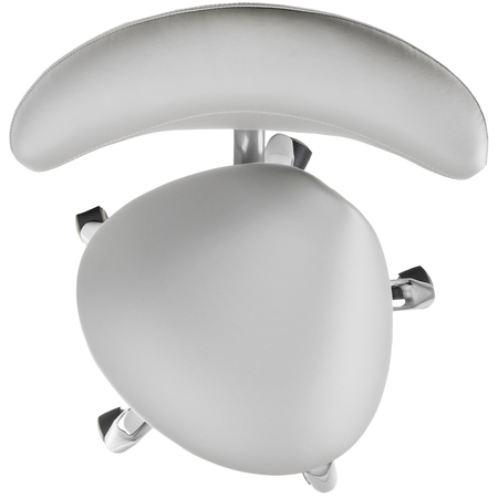 Ergonomiczny hoker regulowany SELLA biały