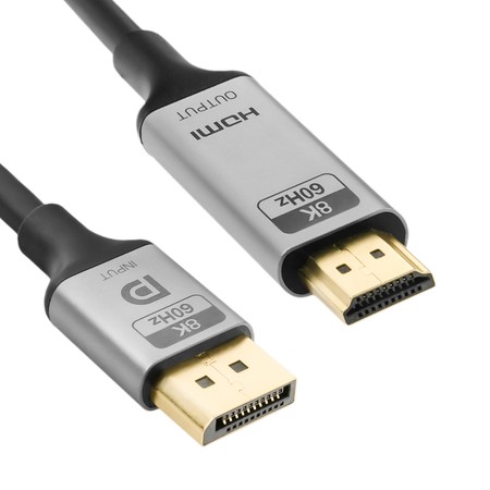 Kabel DP HDMI 8K 60Hz Spacetronik KDH-SPA015 1.5m