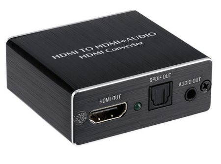 Extractor HDMI-HDMI + Audio SPDIF/Jack3,5 SPH-AE02