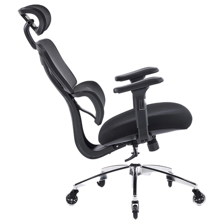 Zestaw do nowoczesnego biura: biurko elektryczne + fotel + szafka