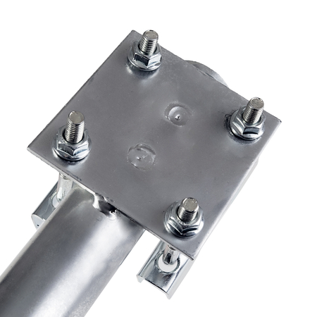 Balkonständer gerade vorne 50cm mit Clips