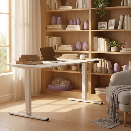 Elektryczne biurko Moris SPE-O112WW 140×70 cm