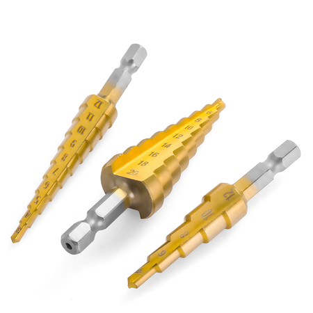 Stufenbohrer SPM-T01 3Stück