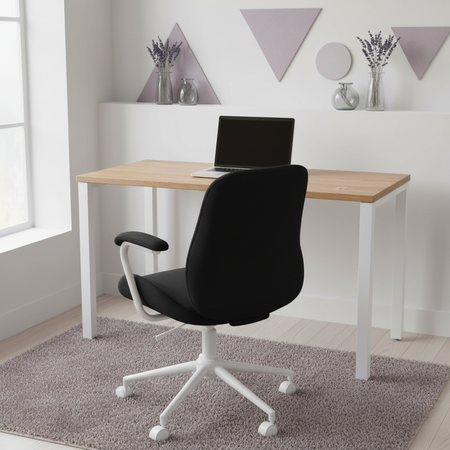 Fotel biurowy obrotowy Spacetronik MIA - czarne