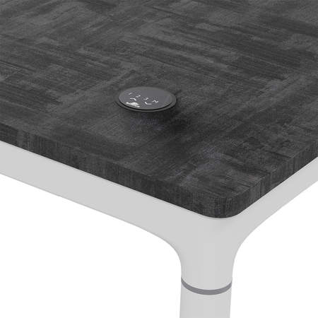 Spacetronik elektrischer Schreibtisch SPE-O424W