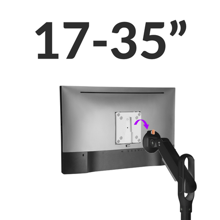 Mobiler TV-Monitorständer SPE-T01B 10kg, schwarz