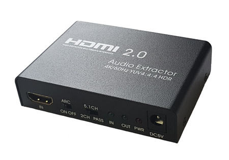 Extractor HDMI-HDMI + Audio SPDIF R/L ARC SPH-AE03