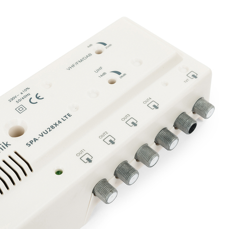 Home TV-Verstärker 4xOUT Spacetronik SPA-VU28X4