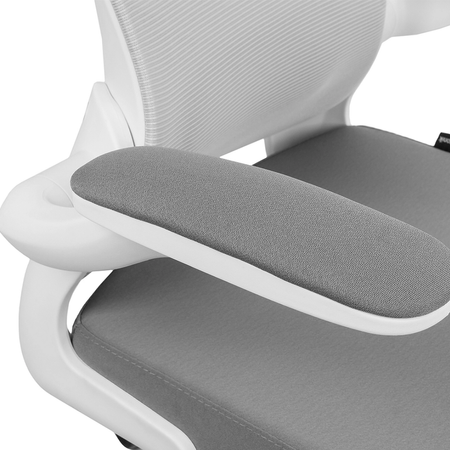 Zestaw do nowoczesnego biura: biurko elektryczne + fotel + szafka