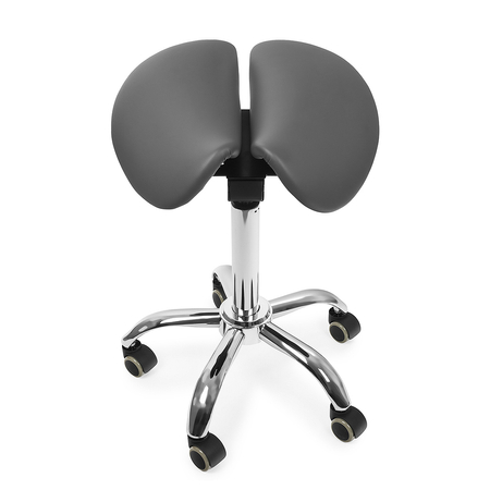 Ergonomiczny hoker regulowany SELLA szary