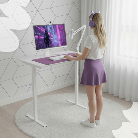 Elektryczne biurko Spacetronik Moris Flex 100x60WW