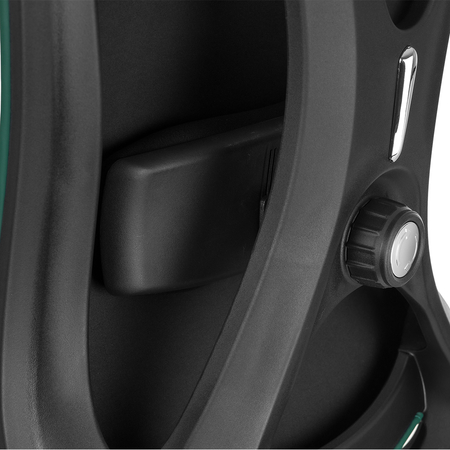 Regulowany Fotel biurowy obrotowy 5D MAURO Zielony