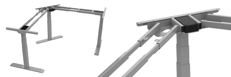 Spacetronik SPE-323TG elektrischer Tischständer