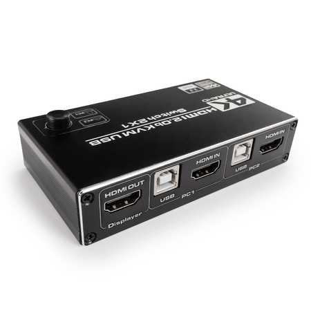 Switch KVM USB + HDMI 2/1 Spacetronik SPH-KVM22