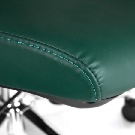 Regulowany Fotel biurowy obrotowy 5D MAURO Zielony