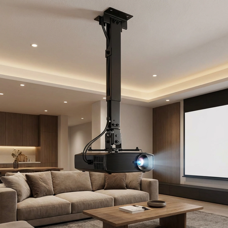 Zestaw kina 100" PRS-F04 + SPA-P01B + transmiter HDMI SPH-W21