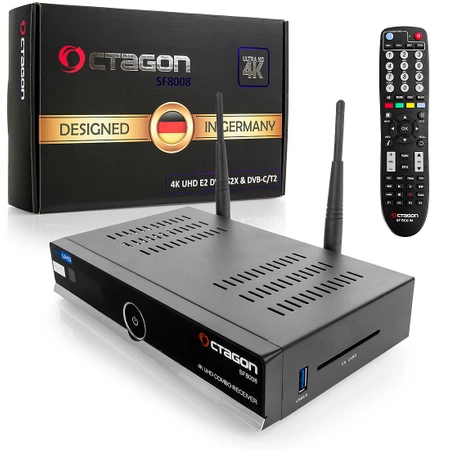 OCTAGON SF8008 4K COMBO DVB-S2X+T2/C