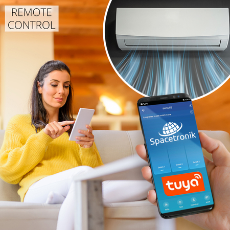 Pilot WiFI 2w1 IR + 433 Mhz Spacetronik SL-IR31-2