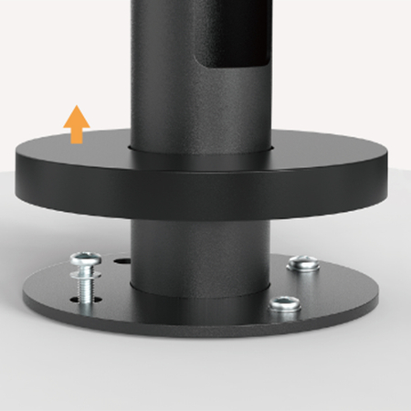 Spacetronik SPA-102B Kartenterminal-Halter