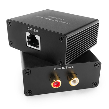 Przedłużacz Audio R/L za pomocą LAN SPA-LHF02