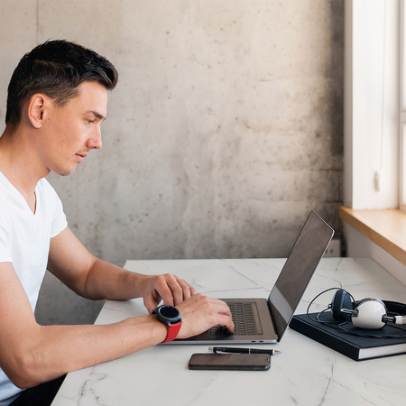 Universal-Schreibtischplatte 138x65x12cm Marmor Gelato