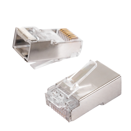 Wtyk RJ45 przelotowy kat.6 FTP PT-RJ456FT-1 100szt