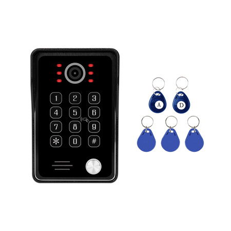 Türstation mit RFID-Kamera schwarz SPD-DST03B