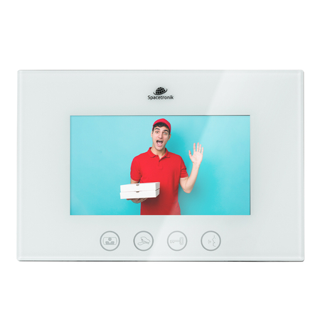 Zestaw wideodomofonowy ośmiorodzinny 7"