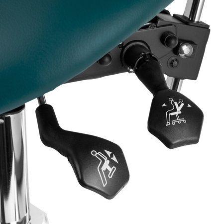 Ergonomiczny hoker regulowany SELLA 3 morski