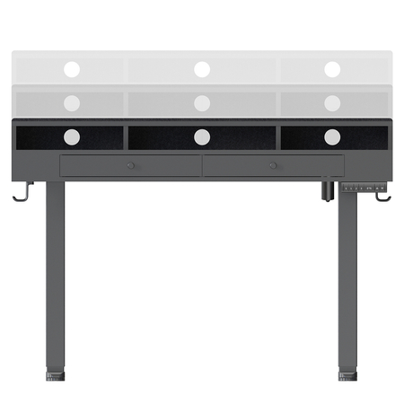 Elektryczne biurko Spacetronik SPEF141BR Frodi