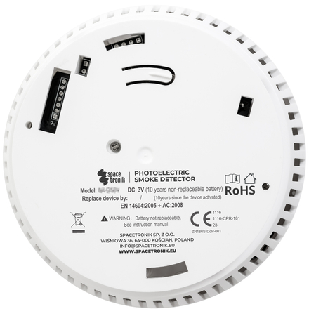 Czujnik dymu Spacetronik SA-DS04