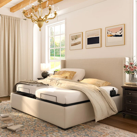 Elektryczny stelaż łóżka 90x200 Spacetronik Dozee03