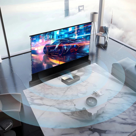 Podłgowy ekran do projektora przenośny 84" 16:9