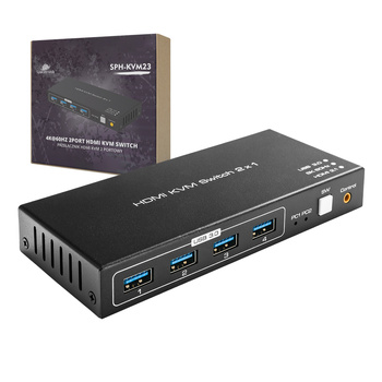 Switch KVM USB + HDMI 2/1 Spacetronik SPH-KVM23