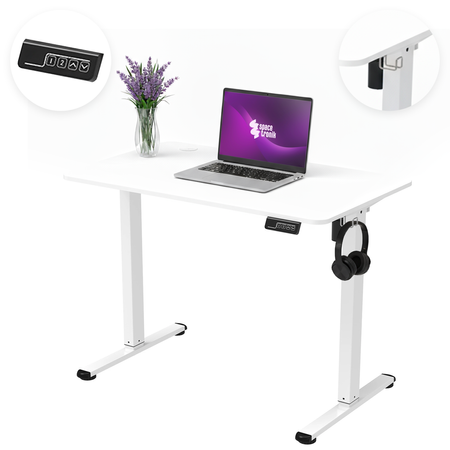 Zestaw regulowany biurko elektryczne SPE-O111 120×60 + krzesło LUMBO 11